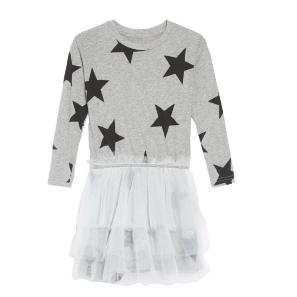 NUNUNU Star Tulle Dress - Picture 2 of 4